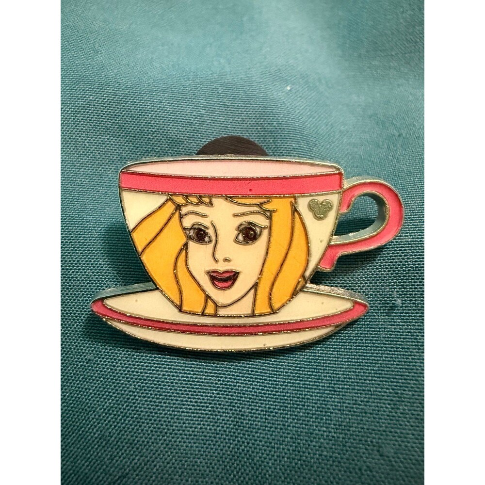 Disney Hidden Mickey Princess Tea Cups Aurora pin